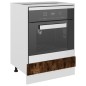 vidaXL Armario de horno madera ingeniería roble ahumado 60x46x81,5 cm vidaXL Armario de horno madera ingeniería roble ahumado 60x46x81,5 cm