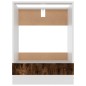 vidaXL Armario de horno madera ingeniería roble ahumado 60x46x81,5 cm vidaXL Armario de horno madera ingeniería roble ahumado 60x46x81,5 cm