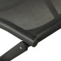 vidaXL Set de muebles de jardín 3 piezas textilene aluminio negro vidaXL Set de muebles de jardín 3 piezas textilene aluminio negro