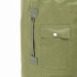 vidaXL Bolso de lona estilo militar 85 L verde oliva