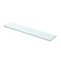 vidaXL Panel de estante vidrio claro 70x15 cm vidaXL Panel de estante vidrio claro 70x15 cm