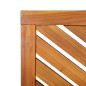 vidaXL Banco de jardín madera maciza de acacia 109 cm vidaXL Banco de jardín madera maciza de acacia 109 cm