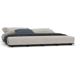 vidaXL Estructura de cama de madera maciza de pino negro 160x200 cm