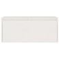 vidaXL Muebles para TV 4 piezas madera maciza de pino blanco vidaXL Muebles para TV 4 piezas madera maciza de pino blanco