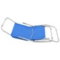 vidaXL Tumbonas plegables 2 unidades textilene azul vidaXL Tumbonas plegables 2 unidades textilene azul