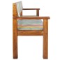 vidaXL Banco de madera maciza reciclada 115 cm vidaXL Banco de madera maciza reciclada 115 cm