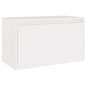 vidaXL Muebles para TV 4 piezas madera maciza de pino blanco vidaXL Muebles para TV 4 piezas madera maciza de pino blanco