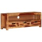 vidaXL Mueble de TV madera maciza de acacia 110x30x40 cm vidaXL Mueble de TV madera maciza de acacia 110x30x40 cm
