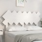 vidaXL Cabecero de cama madera maciza de pino blanco 141x3x80,5 cm vidaXL Cabecero de cama madera maciza de pino blanco 141x3x80,5 cm