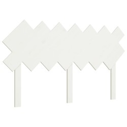 vidaXL Cabecero de cama madera maciza de pino blanco 141x3x80,5 cm