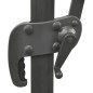 vidaXL Sombrilla voladiza con poste y luces LED burdeos 300 cm vidaXL Sombrilla voladiza con poste y luces LED burdeos 300 cm