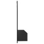 vidaXL Mueble TV de pared contrachapado negro brillante 102x23,5x90 cm vidaXL Mueble TV de pared contrachapado negro brillante 102x23,5x90 cm