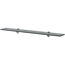 vidaXL Estante flotante de cristal 80x10 cm 8 mm