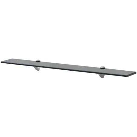 vidaXL Estante flotante de cristal 80x10 cm 8 mm