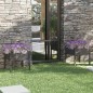 vidaXL Jardineras 2 uds madera maciza de pino gris 70x70x70 cm vidaXL Jardineras 2 uds madera maciza de pino gris 70x70x70 cm