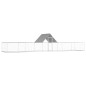 vidaXL Gallinero acero galvanizado 10x2x2 m vidaXL Gallinero acero galvanizado 10x2x2 m