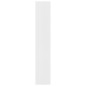 vidaXL Estantería de 3 niveles madera contrachapada blanca 40x24x108cm