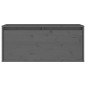 vidaXL Muebles para TV 2 piezas madera maciza de pino gris vidaXL Muebles para TV 2 piezas madera maciza de pino gris