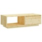 vidaXL Mesa de centro de madera maciza de abeto 110x50x33,5 cm vidaXL Mesa de centro de madera maciza de abeto 110x50x33,5 cm