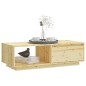 vidaXL Mesa de centro de madera maciza de abeto 110x50x33,5 cm vidaXL Mesa de centro de madera maciza de abeto 110x50x33,5 cm