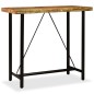 vidaXL Mesa de bar de madera maciza reciclada 120x60x107 cm vidaXL Mesa de bar de madera maciza reciclada 120x60x107 cm