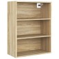 vidaXL Armario colgante de pared roble Sonoma 69,5x32,5x90 cm vidaXL Armario colgante de pared roble Sonoma 69,5x32,5x90 cm