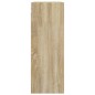 vidaXL Armario colgante de pared roble Sonoma 69,5x32,5x90 cm vidaXL Armario colgante de pared roble Sonoma 69,5x32,5x90 cm