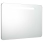 vidaXL Mueble de baño con espejo LED 80x9,5x55 cm vidaXL Mueble de baño con espejo LED 80x9,5x55 cm
