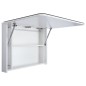 vidaXL Mueble de baño con espejo LED 80x9,5x55 cm vidaXL Mueble de baño con espejo LED 80x9,5x55 cm