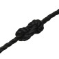 vidaXL Cuerda de trabajo polipropileno negro 12 mm 50 m vidaXL Cuerda de trabajo polipropileno negro 12 mm 50 m