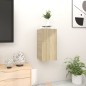 vidaXL Muebles de salón de pared 2 uds roble Sonoma 30,5x30x30 cm vidaXL Muebles de salón de pared 2 uds roble Sonoma 30,5x30x30 cm