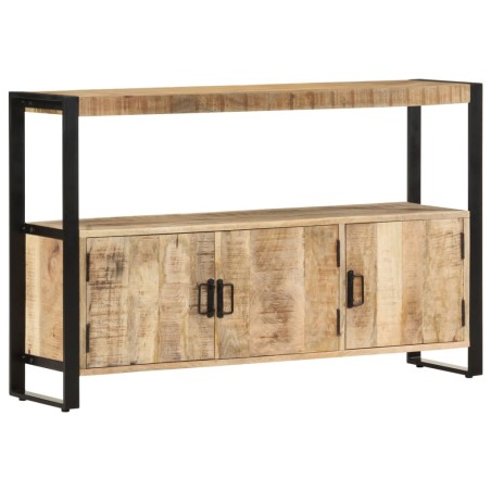 vidaXL Aparador madera maciza de mango 120x30x75 cm