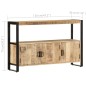 vidaXL Aparador madera maciza de mango 120x30x75 cm vidaXL Aparador madera maciza de mango 120x30x75 cm