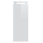 vidaXL Mesa consola madera contrachapada blanco brillante 80x30x80 cm vidaXL Mesa consola madera contrachapada blanco brillante 80x30x80 cm
