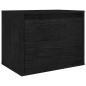 vidaXL Muebles para TV 5 piezas madera maciza de pino negro