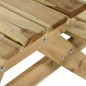 vidaXL Mesa de pícnic con bancos 220x122x72 cm madera pino impregnada vidaXL Mesa de pícnic con bancos 220x122x72 cm madera pino impregnada