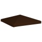 vidaXL Toldo de cenador marrón 310 g/m² 3x3 m vidaXL Toldo de cenador marrón 310 g/m² 3x3 m