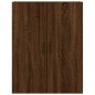 vidaXL Aparador alto madera contrachapada marrón roble 69,5x34x180 cm vidaXL Aparador alto madera contrachapada marrón roble 69,5x34x180 cm