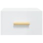 vidaXL Mesitas de noche de pared 2 uds blanco brillo 35x35x20 cm vidaXL Mesitas de noche de pared 2 uds blanco brillo 35x35x20 cm