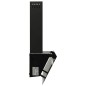 vidaXL Campana extractora pared acero y vidrio templado negro 60 cm vidaXL Campana extractora pared acero y vidrio templado negro 60 cm