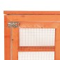 vidaXL Conejera de madera maciza de abeto 183x90x46,5 cm vidaXL Conejera de madera maciza de abeto 183x90x46,5 cm