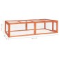 vidaXL Conejera de madera maciza de abeto 183x90x46,5 cm vidaXL Conejera de madera maciza de abeto 183x90x46,5 cm