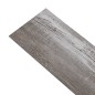 vidaXL Lamas de suelo PVC autoadhesivas marrón madera mate 5,02m² 2mm vidaXL Lamas de suelo PVC autoadhesivas marrón madera mate 5,02m² 2mm