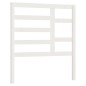 vidaXL Cabecero de cama madera maciza de pino blanco 96x4x104 cm vidaXL Cabecero de cama madera maciza de pino blanco 96x4x104 cm