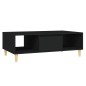 vidaXL Mesa de centro madera contrachapada negro 103,5x60x35 cm vidaXL Mesa de centro madera contrachapada negro 103,5x60x35 cm