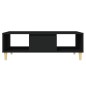 vidaXL Mesa de centro madera contrachapada negro 103,5x60x35 cm vidaXL Mesa de centro madera contrachapada negro 103,5x60x35 cm