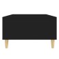 vidaXL Mesa de centro madera contrachapada negro 103,5x60x35 cm vidaXL Mesa de centro madera contrachapada negro 103,5x60x35 cm