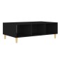vidaXL Mesa de centro madera contrachapada negro 103,5x60x35 cm vidaXL Mesa de centro madera contrachapada negro 103,5x60x35 cm