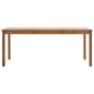 vidaXL Mesa de comedor de madera de pino marrón miel 180x90x73 cm vidaXL Mesa de comedor de madera de pino marrón miel 180x90x73 cm