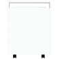 vidaXL Carrito de escritorio madera contrachapada blanco 60x45x60 cm vidaXL Carrito de escritorio madera contrachapada blanco 60x45x60 cm